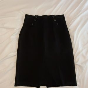 Worthington High Waist Sailor Pencil Skirt